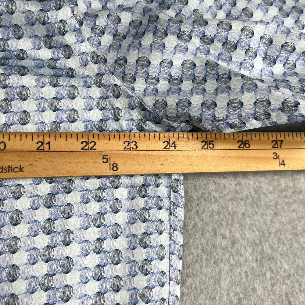 Robert Graham Shirt 2XL Blue Geometric Casual Button Up Long Sleeve Mens - Picture 9 of 13